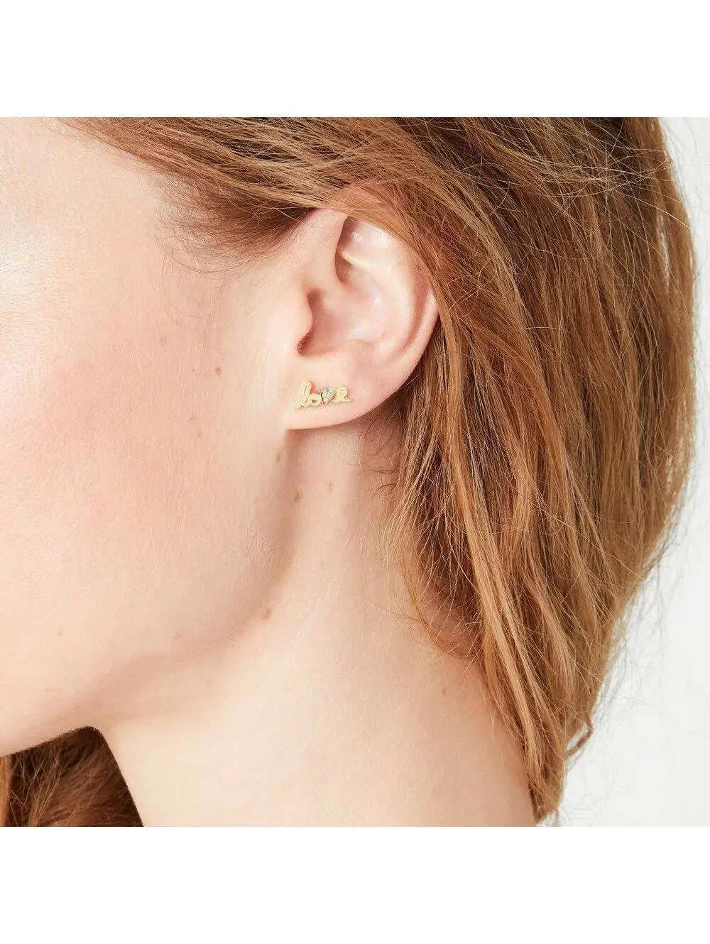Kate Spade Say Yes Love Always Asymmetrical Stud Earrings